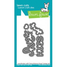 Lawn Fawn - Long Distance Hugs Lawn Cuts