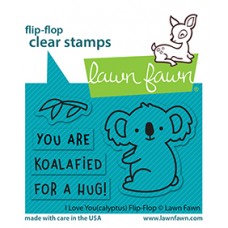 Lawn Fawn - I Love You(calyptus) Flip-Flop
