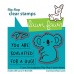 Lawn Fawn - I Love You(calyptus) Flip-Flop Lawn Cuts