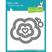 Lawn Fawn - Stitched Thought Bubble Frames