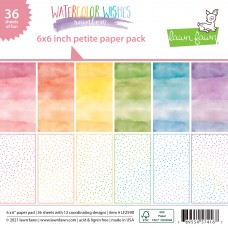 Lawn Fawn - Watercolor Wishes Rainbow Petite Paper Pack