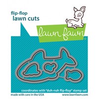 Lawn Fawn - Duh-Nuh Flip-Flop Lawn Cuts
