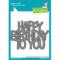 Lawn Fawn - Giant Happy Birthday To You