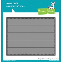 Lawn Fawn - Simple Stripes: Landscape