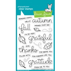 Lawn Fawn - Scripty Autumn Sentiments