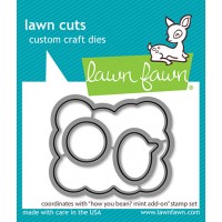 Lawn Fawn - How You Bean? Mint Add-On Lawn Cuts
