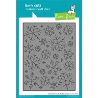 Lawn Fawn - Stitched Snowflake Backdrop