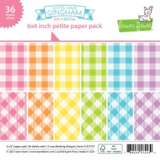 Lawn Fawn - Gotta Have Gingham Rainbow Petite Paper Pack