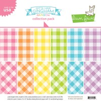 Lawn Fawn - Gotta Have Gingham Rainbow Collection Pack