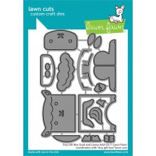 Lawn Fawn - Tiny Gift Box Goat And Llama Add-On