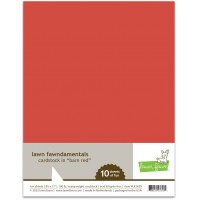Lawn Fawn - Barn Red Cardstock