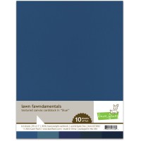 Lawn Fawn - Textured Canvas Cardstock - Blue