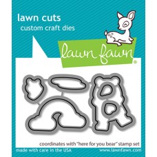 Lawn Fawn - Here For You Bear - Lawn Cuts