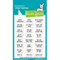 Lawn Fawn - Simply Celebrate Critters Add-On