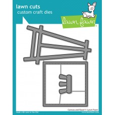 Lawn Fawn - Canvas And Easel