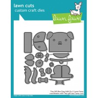 Lawn Fawn - Tiny Gift Box Dog Add-On