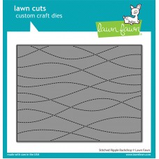 Lawn Fawn - Stitched Ripple Backdrop