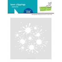 Lawn Fawn - Paint Splatter Background Stencil