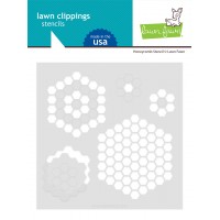 Lawn Fawn - Honeycomb Stencil