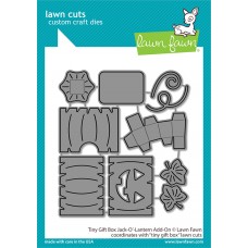 Lawn Fawn - Tiny Gift Box Jack-O'-Lantern Add-On