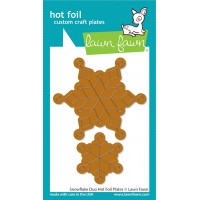 Lawn Fawn - Snowflake Duo Hot Foil Plates