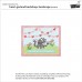 Lawn Fawn - Heart Garland Backdrop: Landscape