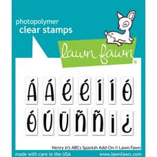 Lawn Fawn - Henry Jr.'s ABCs Spanish Add-On