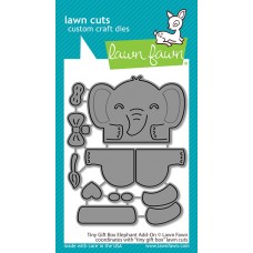 Lawn Fawn - Tiny Gift Box Elephant Add-On