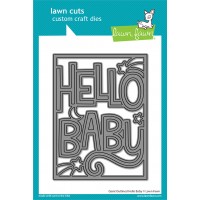 Lawn Fawn - Giant Outlined Hello Baby