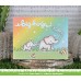 Lawn Fawn - Dotted Moon And Stars Backdrop: Landscape