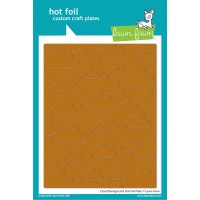 Lawn Fawn - Cloud Background Hot Foil Plate