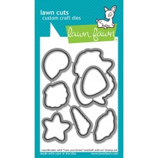 Lawn Fawn - How You Bean? Seashell Add-On Lawn Cuts