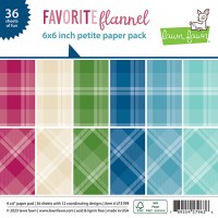 Lawn Fawn - Favorite Flannel Petite Paper Pack