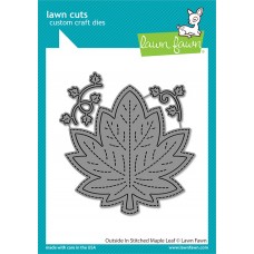 Lawn Fawn - Outside In Stitched Maple Leaf