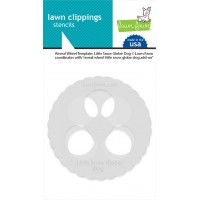 Lawn Fawn - Reveal Wheel Templates: Little Snow Globe: Dog