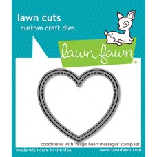 Lawn Fawn - Magic Heart Messages - Lawn Cuts