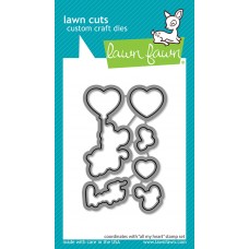 Lawn Fawn - All My Heart - Lawn Cuts
