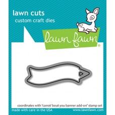 Lawn Fawn - Carrot 'Bout You Banner Add-On Lawn Cuts