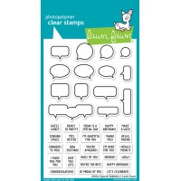 Lawn Fawn - All The Speech Bubbles