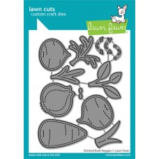 Lawn Fawn - Stitched Root Veggies 