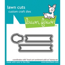 Lawn Fawn - Treat Cart Sentiment Add-On Lawn Cuts