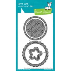Lawn Fawn - Embroidery Hoop Window And Frame Add-On 