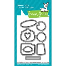 Lawn Fawn - Milk and Cookies Lawn Cuts