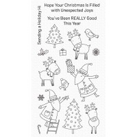 My Favorite Things - Joyous Holidays Bundle (stamp and coordinating die set)