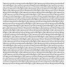 My Favorite Things - Typewriter Text Background
