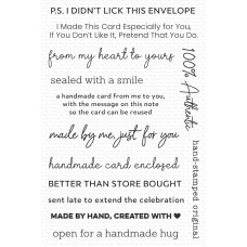 My Favorite Things - Hand-Stamped Original