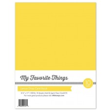 My Favorite Things - Lemon Drop Cardstock