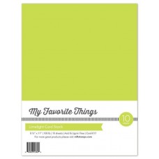 My Favorite Things - Limelight Cardstock
