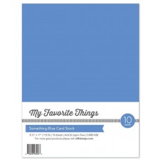 My Favorite Things - Something Blue Cardstock