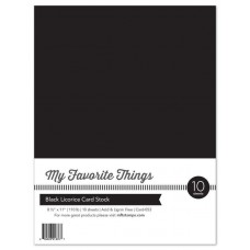 My Favorite Things - Black Licorice Cardstock